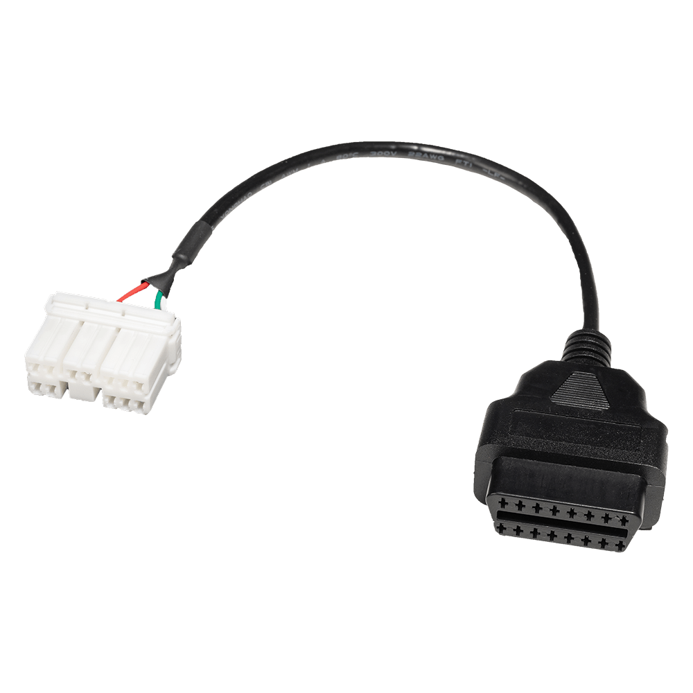 Tesla OBD2 Adapter 12PIN Model S – X – 2012 - 2015 – LUXTAR - Carlevel - Belysning > CANbus - tilbehør