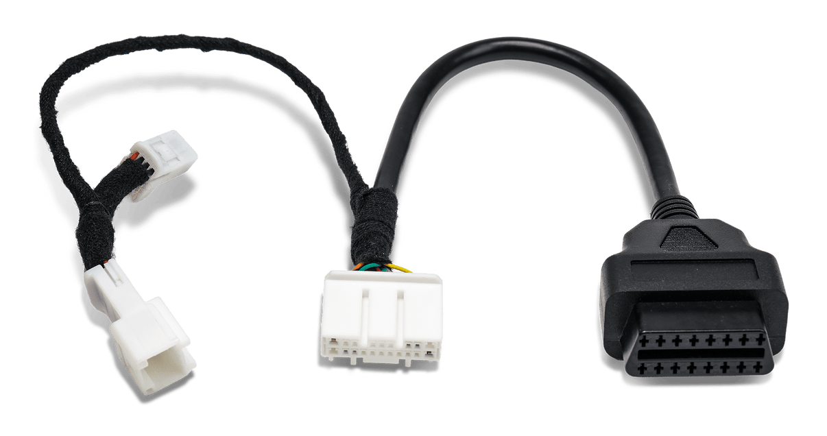 Tesla OBD2 Adapter – Model Y (Juniper 2025) – 20PIN – Produktbillede set forfra | TESLA