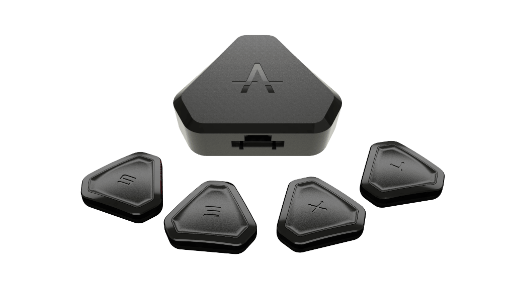 produktbillede forfra, der viser Tesla S3XY Buttons Gen 2 Bundle - TESLA