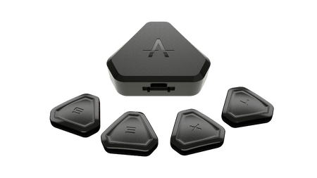 produktbillede forfra, der viser Tesla S3XY Buttons Gen 2 Bundle - TESLA