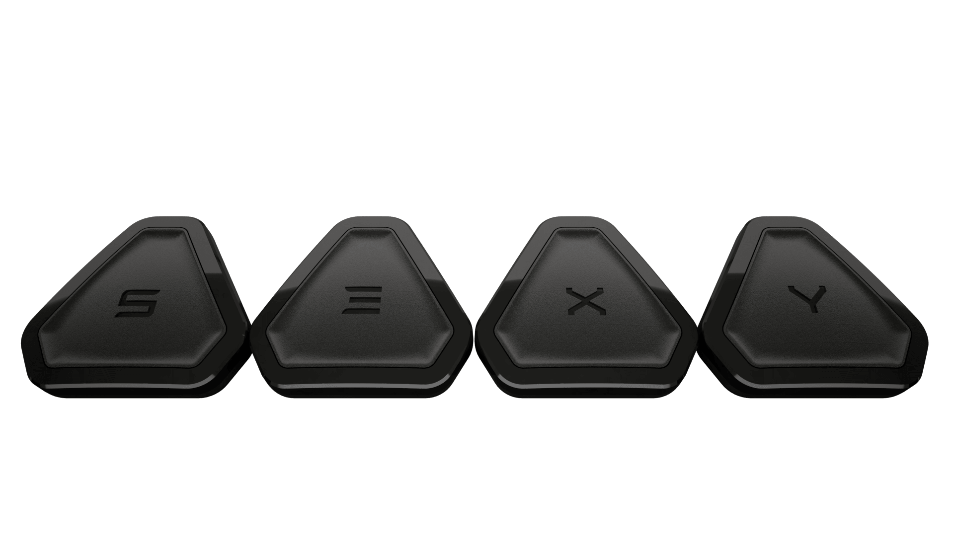 sidebillede, der viser profil og design af Tesla S3XY Buttons Gen 2 Bundle - TESLA