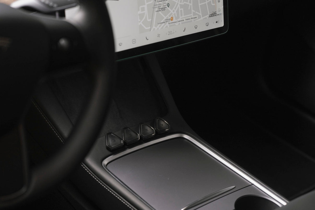 installationsvisning til Tesla S3XY Buttons Gen 2 Bundle - TESLA
