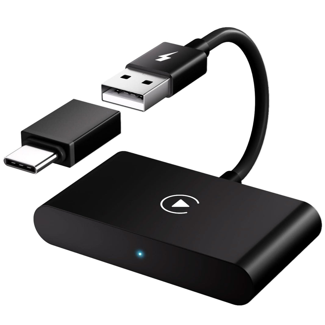 Trådløs CarPlay Adapter - Kompatibel med iPhone & Android | Enkel Plug & Play-opgradering - Carlevel - 