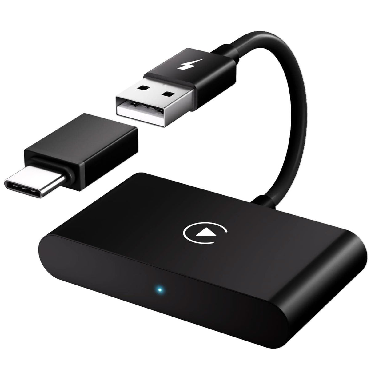Trådløs CarPlay Adapter - Kompatibel med iPhone & Android | Enkel Plug & Play-opgradering - Carlevel - 