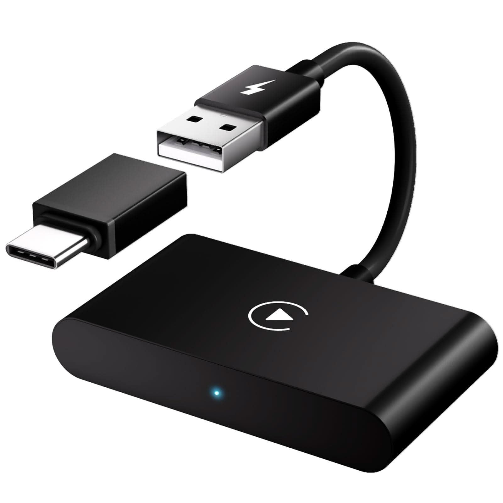 Trådløs CarPlay Adapter - Kompatibel med iPhone & Android | Enkel Plug & Play-opgradering - Carlevel - 