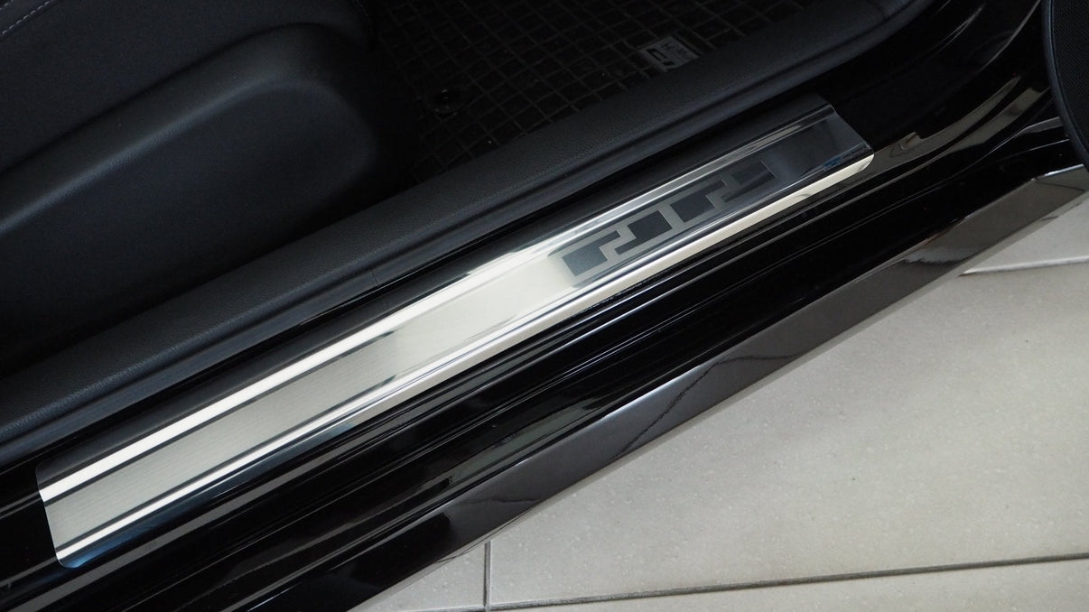 Tærskelskærm i rustfrit stål Honda Civic X 4D/5D 2017–2021 - Carlevel - 