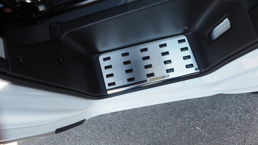 Fodstøttebetræk aluminium Ducato/Jumper/Boxer 2006–2019 - Carlevel - 