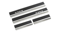 Karmbeskyttelse stål/kulfiber MEGANE IV 5D / GRANDTOUR 2016 - 2024 - Carlevel - Karmbeskyttelse