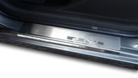Sill Protector til Renault Zoe II 2019-2024 - Rustfrit stål | Alu-Frost - produktbillede forfra | Alu-Frost