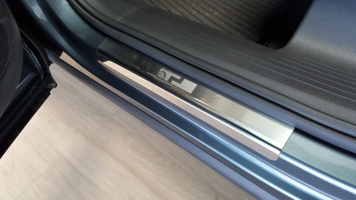 Sill Protector til Skoda Kodiaq I 2017-2024 - Rustfrit stål | Alu-Frost - nærbillede detaljer | Alu-Frost