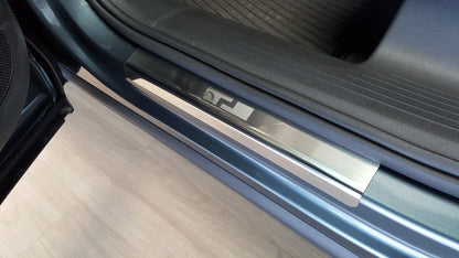 Sill Protector til Skoda Kodiaq I 2017-2024 - Rustfrit stål | Alu-Frost - nærbillede detaljer | Alu-Frost