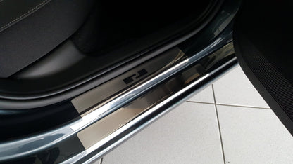 Karmbeskyttere til Skoda Rapid 2012-2019 - Rustfrit stål | Alu-Frost - nærbillede detaljer | Alu-Frost