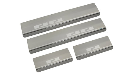 Tröskelskydd till Citroën C3 Aircross 2017–2024 – Rostfritt stål - Carlevel AB - Fordon och delar > Fordonsdelar > Karossdelar