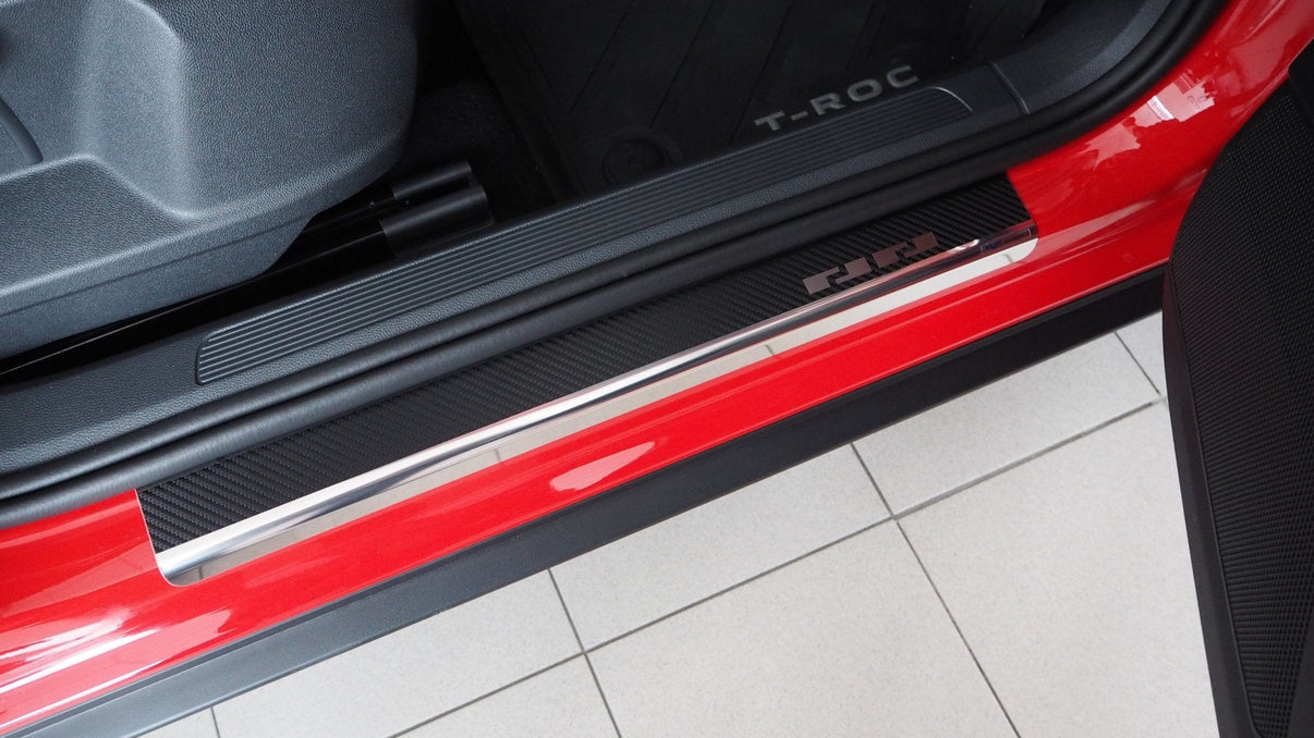 Tærskelbeskyttelse stål/kulfiber Golf VII 5D/Kombi 2012–2019 - Carlevel - 
