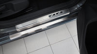 Tærskelbeskyttelse til VW Golf VII 5D / Stationcar 2012-2019 - 4-pak rustfrit stål | Alu-Frost - produktbillede forfra | Alu-Frost