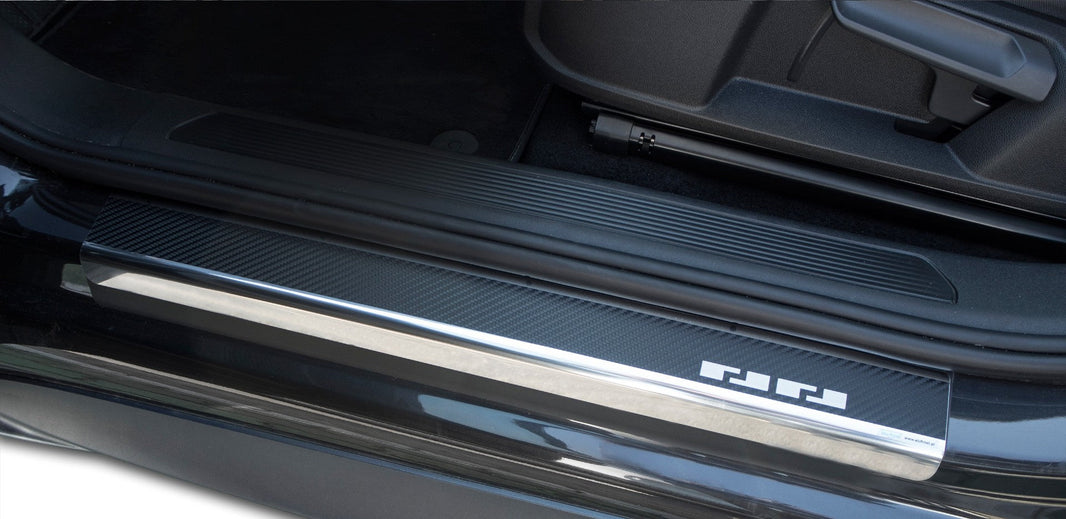 Tærskelbeskyttelse stål/kulfiber VW ID.3 2019+ - Carlevel - 