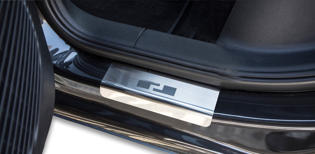 Tröskelskydd VW ID.3 2019+ – rostfritt stål - Carlevel AB - Fordon och delar > Fordonsdelar > Karossdelar