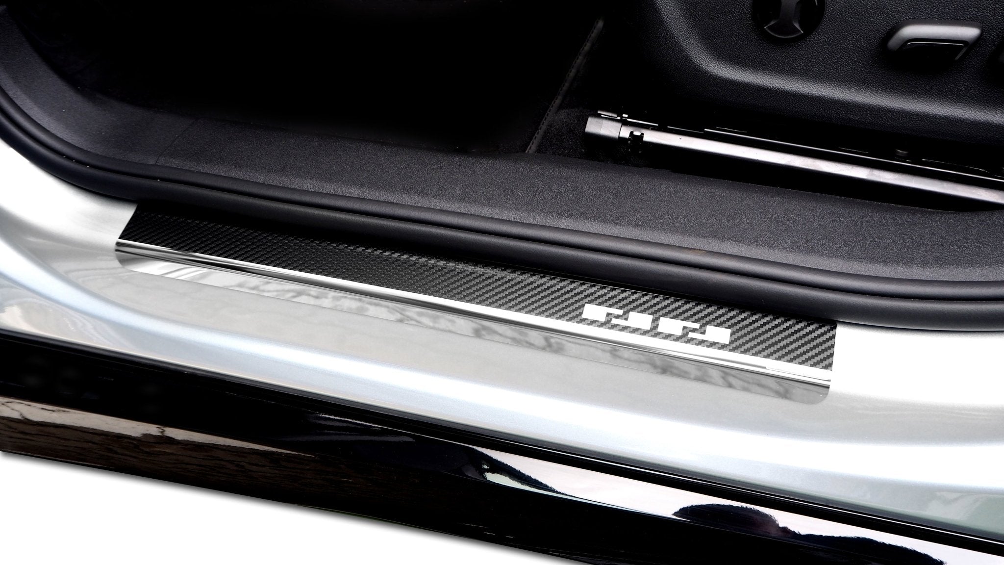 Tröskelskydd VW ID.7 5D/Tourer 2023+ – kolfiber-look - Carlevel AB - Fordon och delar > Fordonsdelar > Karossdelar