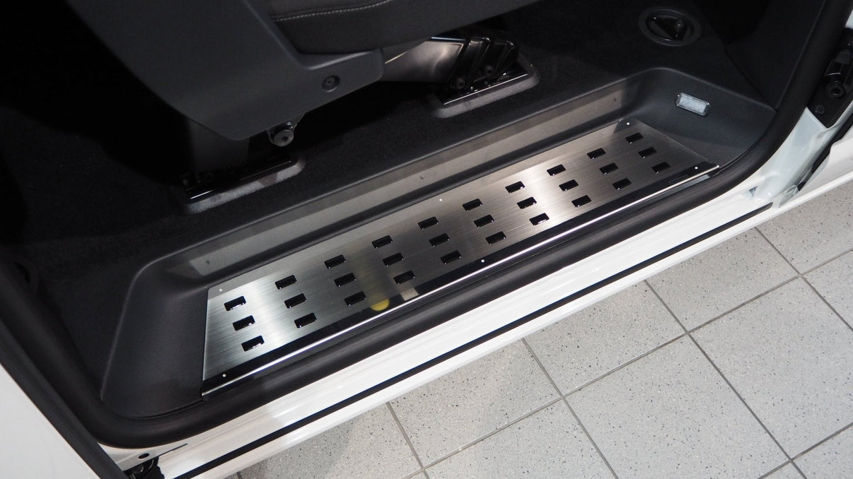 Sill Protector til VW Multivan T5 T6 T6.1 2003-2021 - Rustfrit stål - Nærbillede detaljer | Carlevel