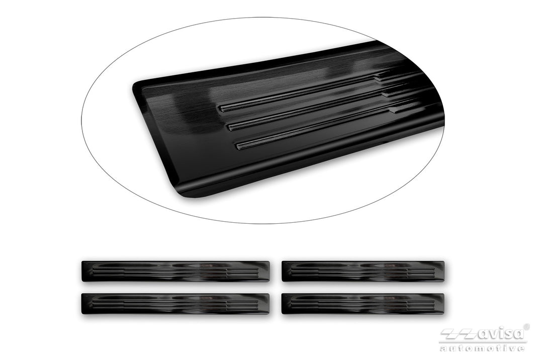 Tröskelskydd Lines Mazda CX-5 III 2025+ – Svart | AVISA – bild 1