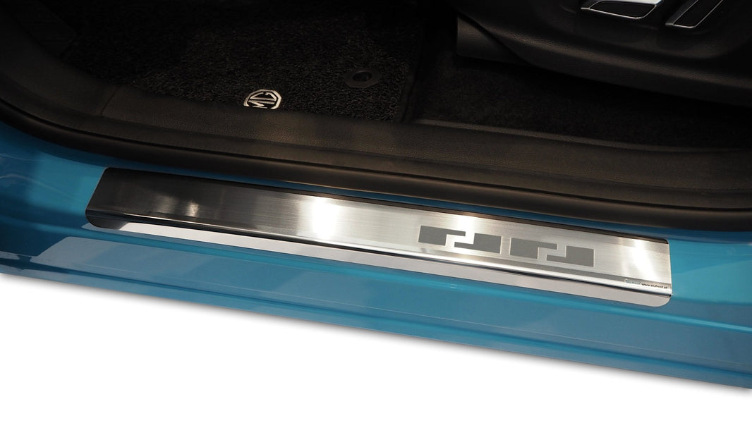 Tröskelskydd rostfritt stål MG HS 2023 - 2024 - Carlevel - 