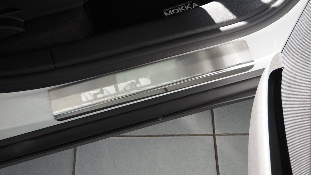 Tröskelskydd rostfritt stål Opel Mokka/Mokka X/Chevrolet Trax 2012–2019 - Carlevel - 