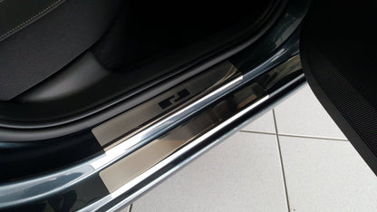Karmbeskyttere til Skoda Rapid 2012-2019 - Rustfrit stål | Alu-Frost - nærbillede detaljer | Alu-Frost