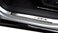Tærskelbeskyttelse til VW ID.7 5D / ID.7 Tourer 2023+ - 4-pak rustfrit stål | Alu-Frost - produktbillede forfra | Alu-Frost