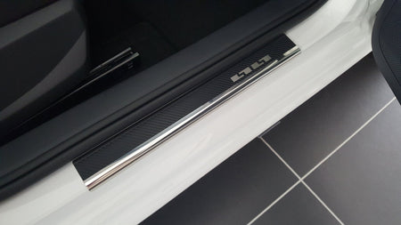 Tröskelskydd stål/kolfiber Ibiza V 5D 2017+ - Carlevel - 