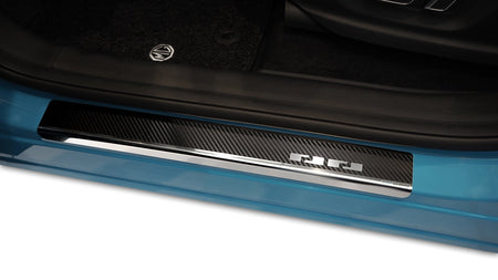 Tröskelskydd stål/kolfiber MG HS I 2023–2024 - Carlevel - 