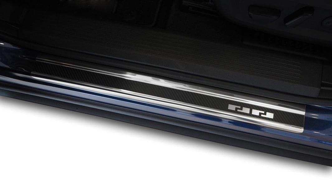 Tröskelskydd stål/kolfiber Nissan X - Trail IV (T33) 2022+ - Carlevel - 