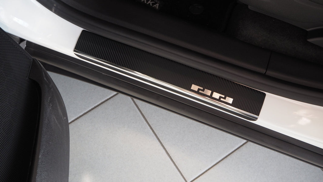 Tröskelskydd stål/kolfiber Opel Mokka/Mokka X/Chevrolet Trax - Carlevel - 