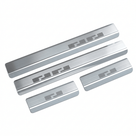 Tröskelskydd till MG S5 EV 2025+ – Rostfritt stål | Alu - Frost - Carlevel - Bilskydd > Tröskelskydd > MG