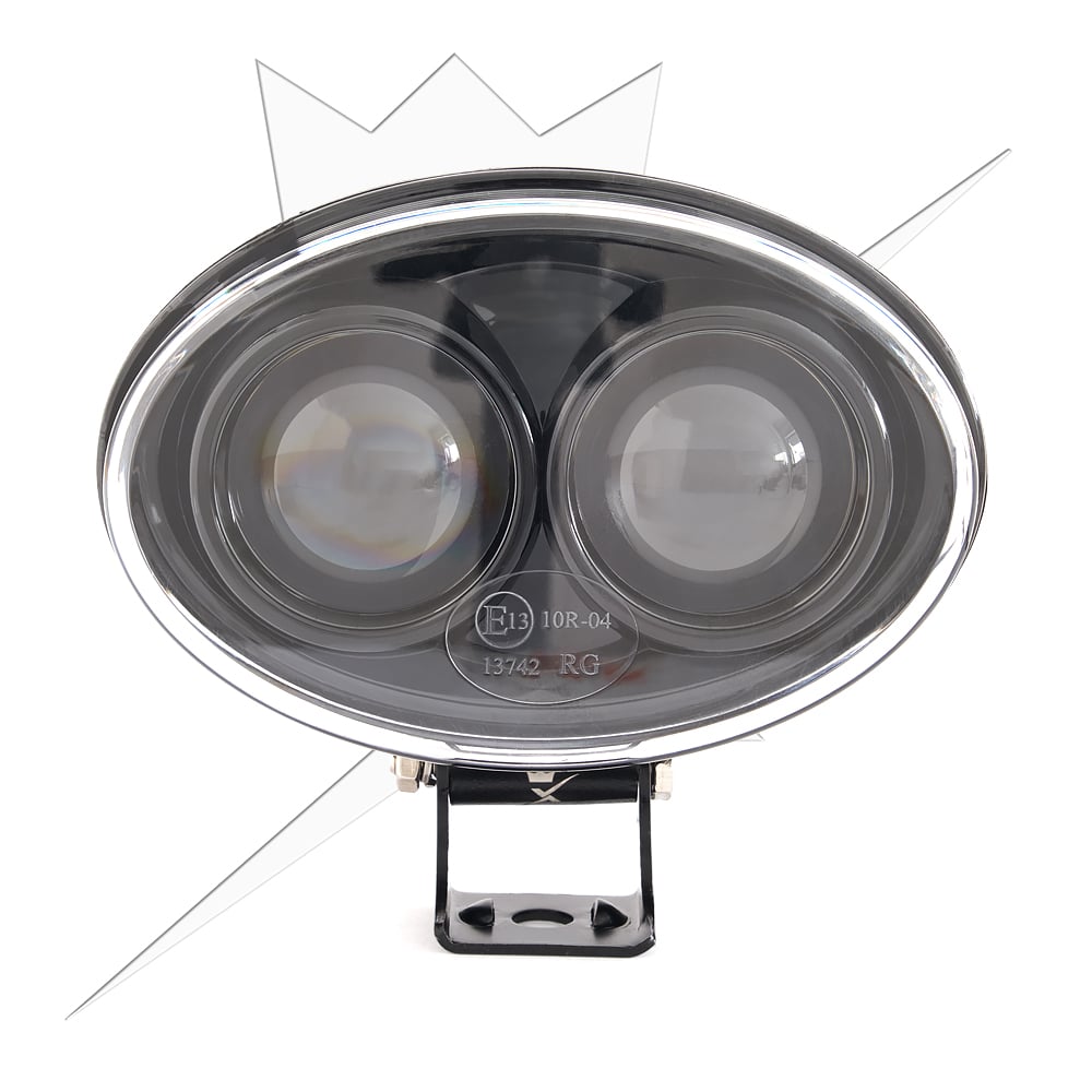Truck LED lys 6W Spot, Blå - i brug | ANDET