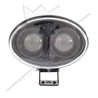 Truck LED lys 6W Spot, Blå - i brug | ANDET