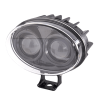 Truck LED lys 6W Spot, Blå - produktbillede forfra | ANDET
