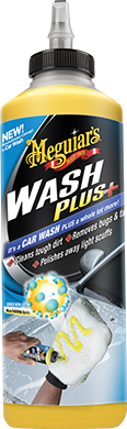 nærbillede af detaljer og materialer af Vaskepakke WASH PLUS+ med vaskehandske - Meguiar's