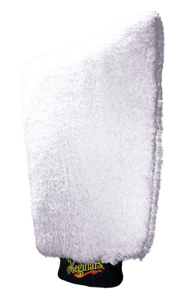 sidebillede, der viser profil og design af vaskepakke WASH PLUS+ med vaskehandske - Meguiar's