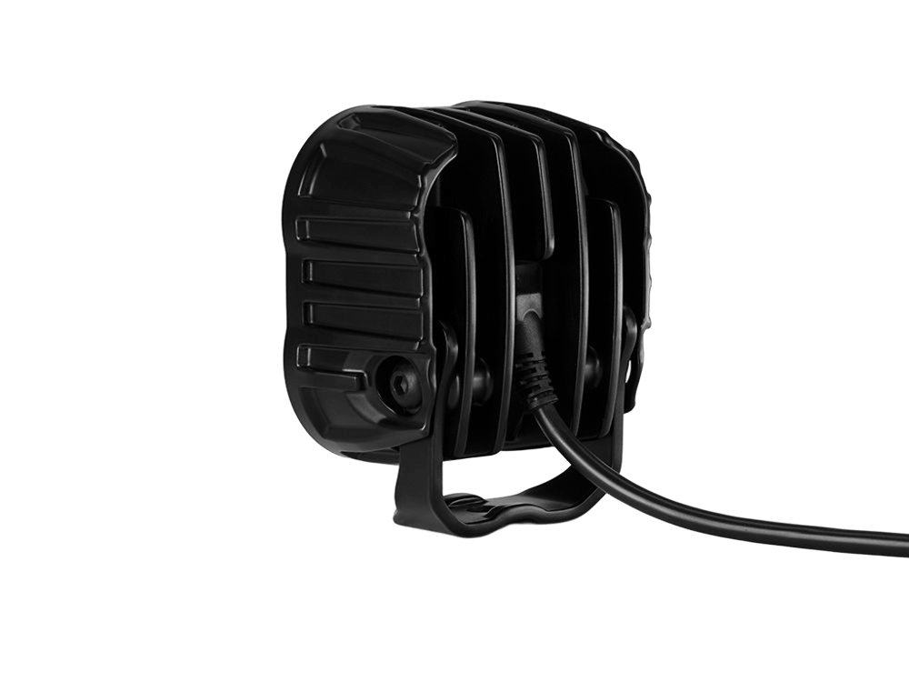 sidovy som visar profil och design av Lazer Utility – 50 – Arbetslampa – Lazer