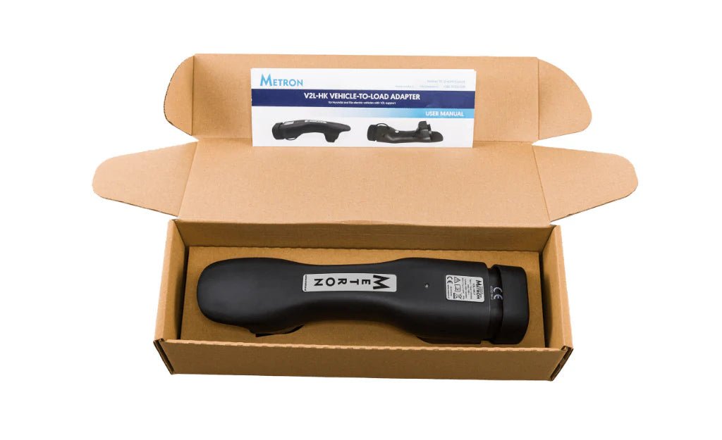 installationsvisning for Adapter Type 2 til Schuko 230 V 16A V2L Køretøj til belastning – Evconnect – Evconnect