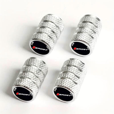 Aluminiumsventilhætter til alle bilmodeller (4-pak) - Højkvalitets og universelle ventildæksler - Carlevel - 