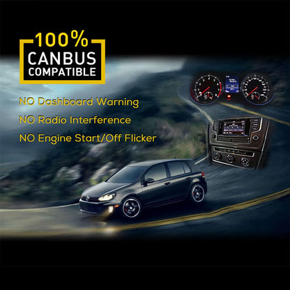 Volkswagen H7 LED-opgradering – Nærbilleder | ANDET