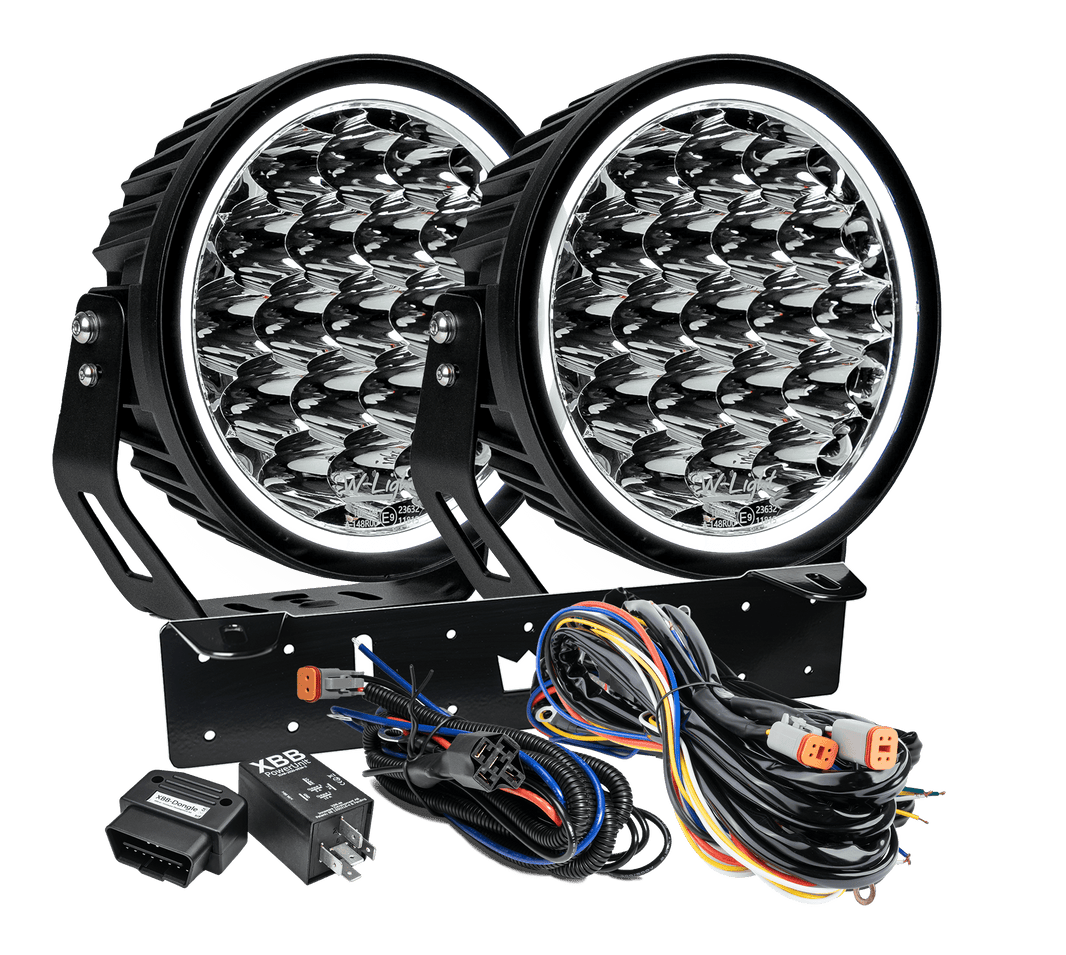 W – Light XTREME W9 RAD2 – produktbillede forfra | W-Light