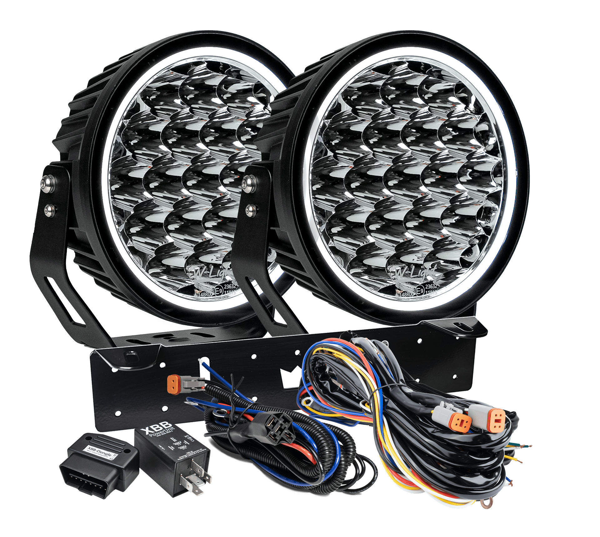 W – Light XTREME W9 RAD2 – produktbillede forfra | W-Light