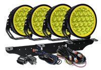 produktbillede fra forsiden viser W – Light XTREME W9 RAD4 – Gul – W-Light