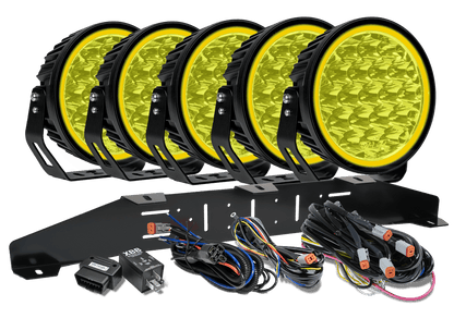 produktbillede fra forsiden viser W – Light XTREME W9 RAD5 – Gul – W-Light