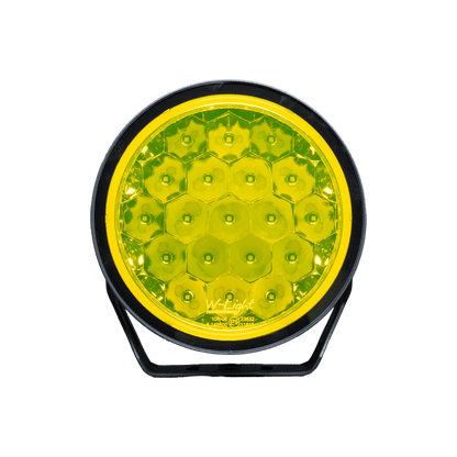 nærbillede af detaljer og materialer af W9 Phoenix XTREME LED Ekstra lys – Gul – PHOENIX
