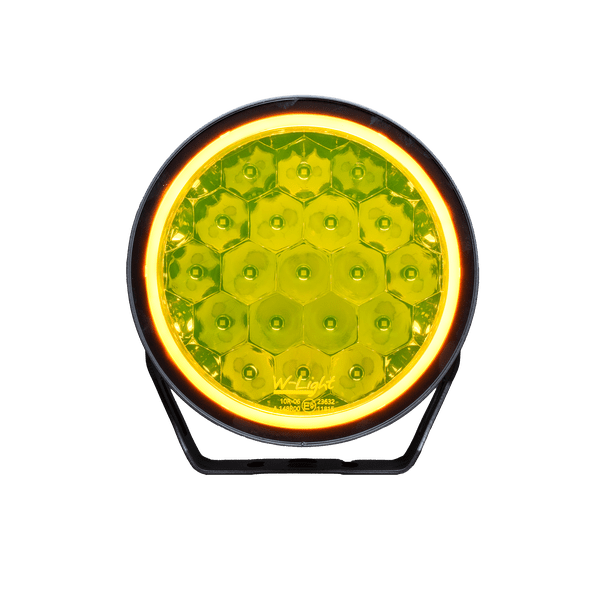 billede, der viser brugen af W9 Phoenix XTREME LED Extra Light – Gul – PHOENIX