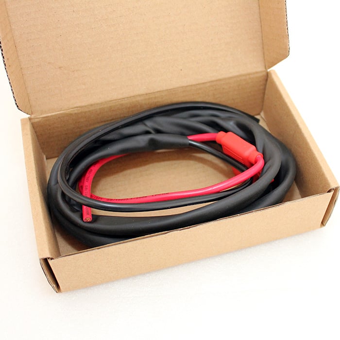 XBB Strømkabel 2m 30A – 360W – produkt set fra siden | XBB