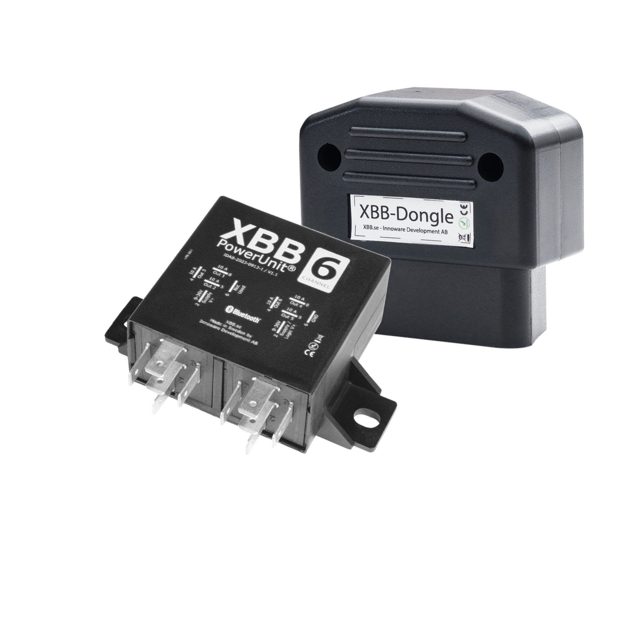 XBB PowerUnit 6 – Slaveenhed + Dongle – produktbillede forfra | XBB